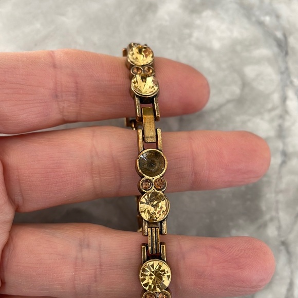 Jewelry Bundle.  Amber coloured stones. - Picture 5 of 5